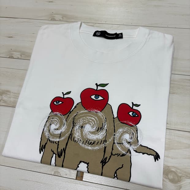 Gu 언더커버 화이트 티셔츠 2XL(착용샷있음)