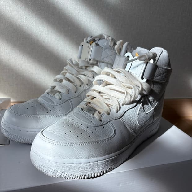 Alyx Air Force 1 High Triple White US 8