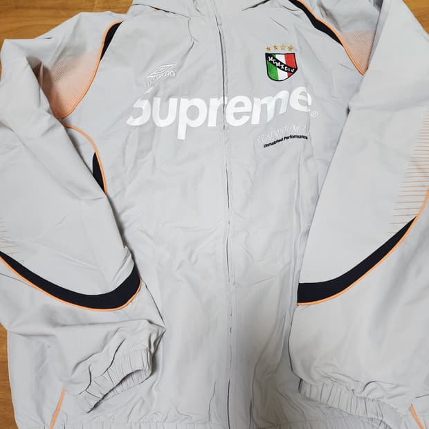 슈프림 엄브로 트랙자켓 그레이 L