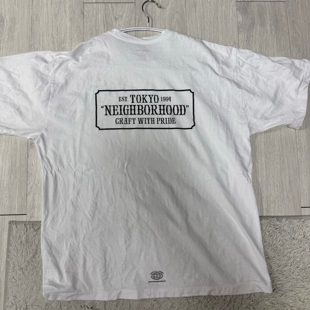 (XL)네이버후드 반팔티