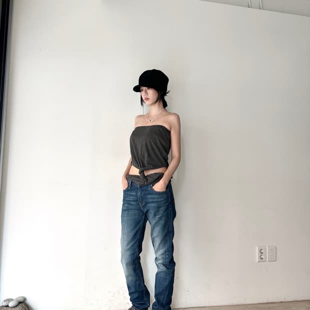 LEVI'S 511 faded slim washed pants