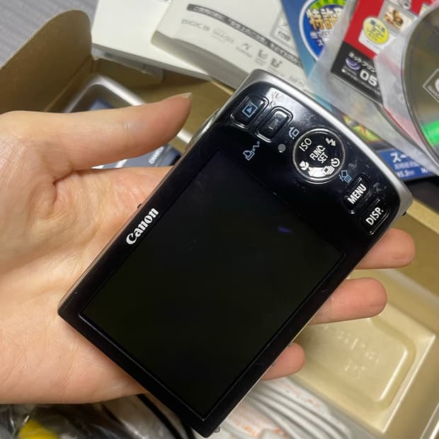 민트급 풀박스 캐논 익서스 860is (=IXY 910is)