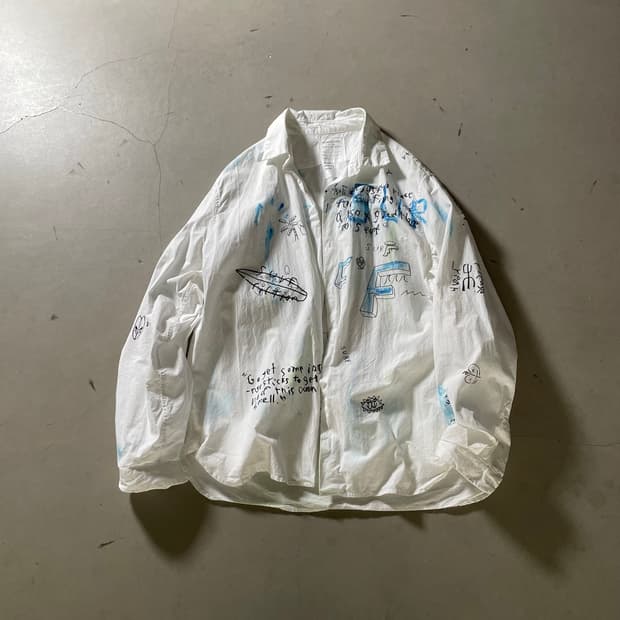KZ Atelier Artwork Shirt Jacket