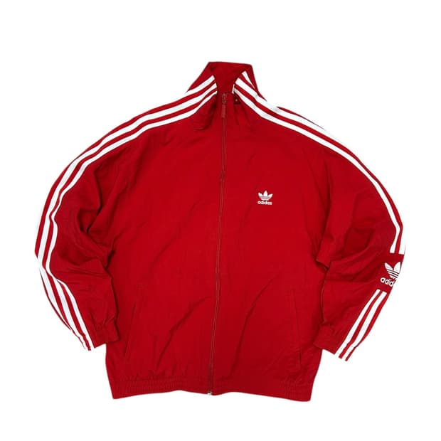 아디다스 우먼스 레드 락업 트랙탑(M)