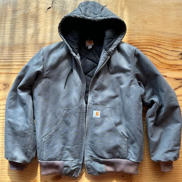 칼하트 j140 그레이 엑티브 자켓