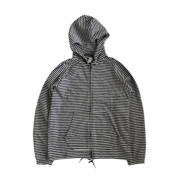 엔지니어드 가먼츠 스트라이프 후드집업