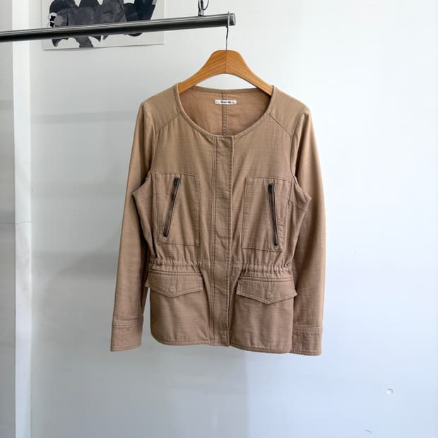 SIMPLICITE 카라리스 집업 자켓 