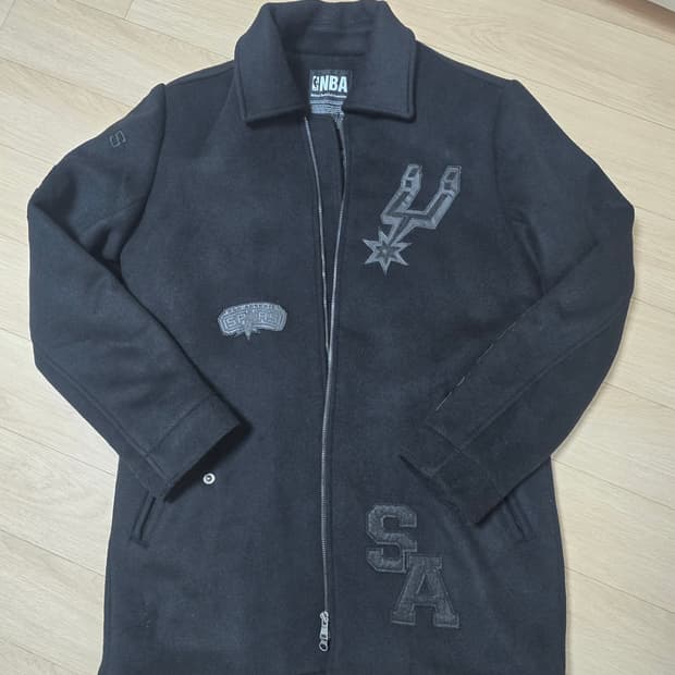 NBA SPURS 모직 코트