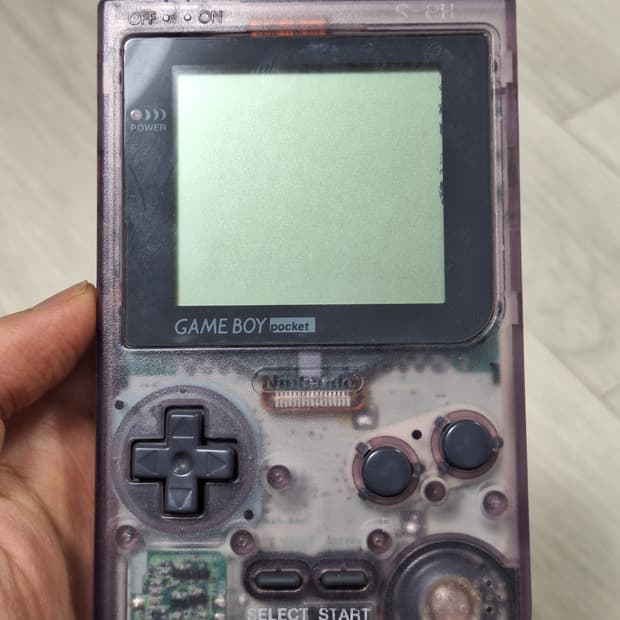 닌텐도 게임보이 포켓 클리어 퍼플