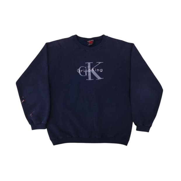 90‘s 그라인드 킹 CK패러디 스웻셔츠