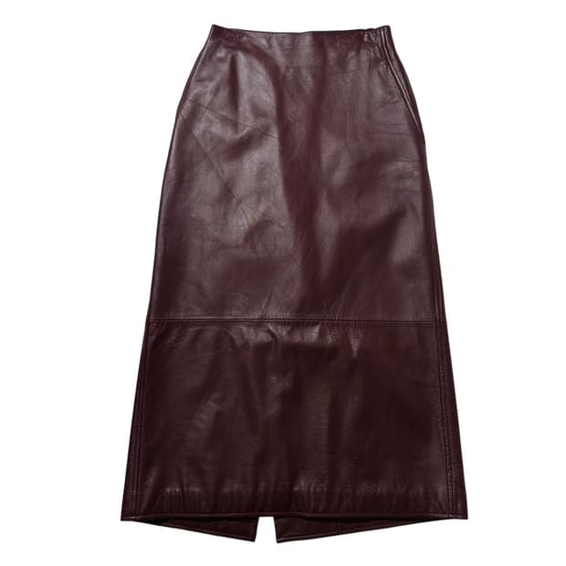 Beaker 비이커 램스킨 스커트