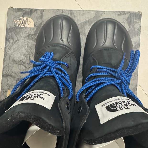 스투시 x 노스페이스 장화 부츠(270)