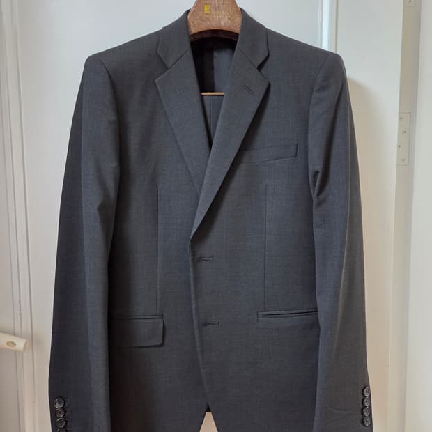 [거의 새상품]띠어리 뉴테일러 정장 38R / 31 다크차콜 