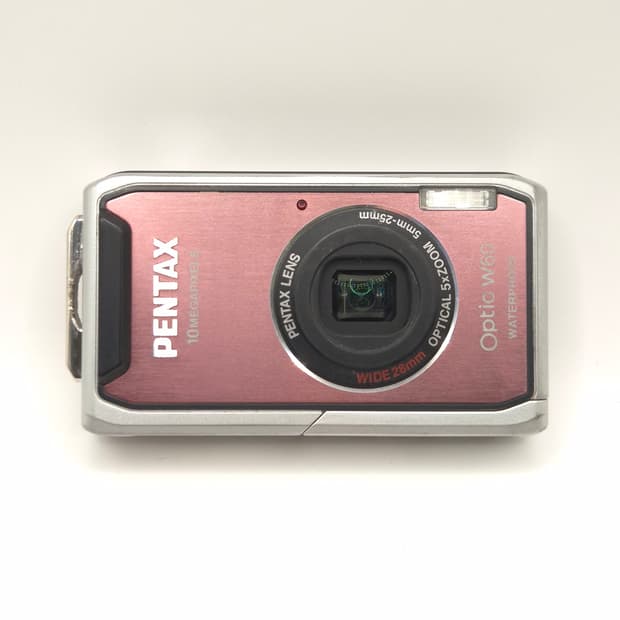 예쁜 방수디카🌸펜탁스 옵티오 W60 핑크 🌸 