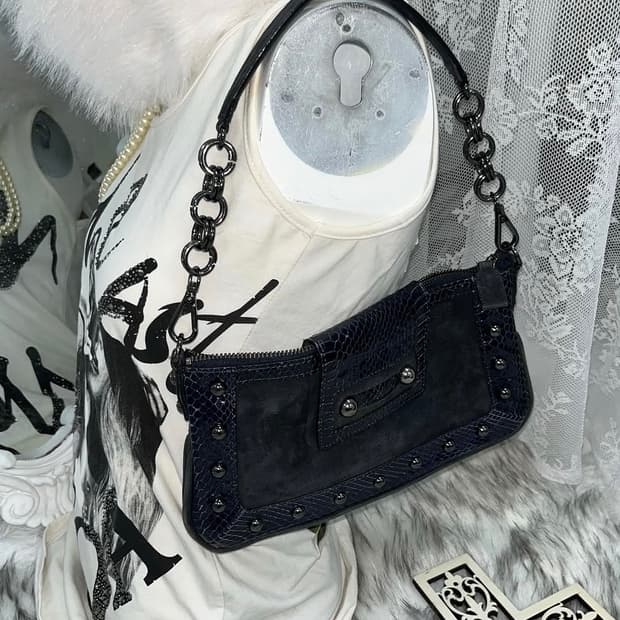 renoma 파에톤 스터드 숄더백