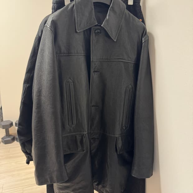 코모리 양가죽 카코트 