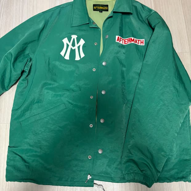 애프터메스 그린 NY 자켓