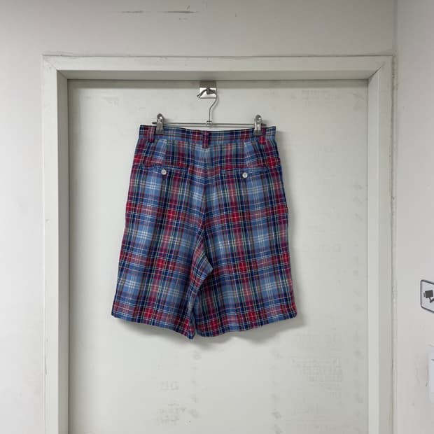 폴로 랄프로렌 체크 반바지 74-91
