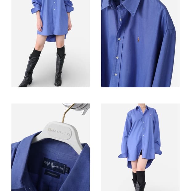 Ralph Lauren Blue Oxford Shirt