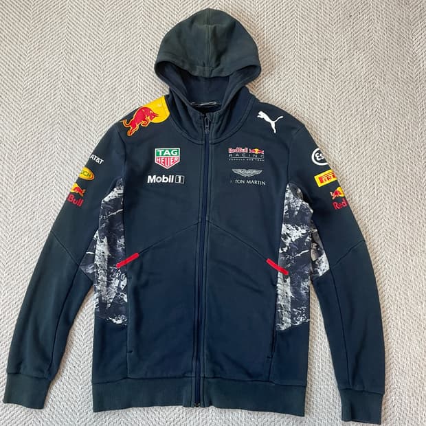 푸마 x 레드불 레이싱 모빌 후드집업 