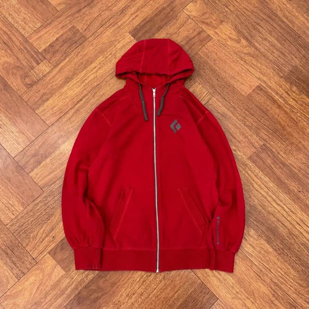 L(105) 블랙다이아몬드 오가닉 코튼 후드 집업 