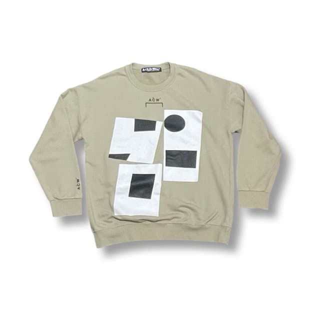 A Cold Wall* ACW* 어콜드월 맨투맨 티셔츠 카키