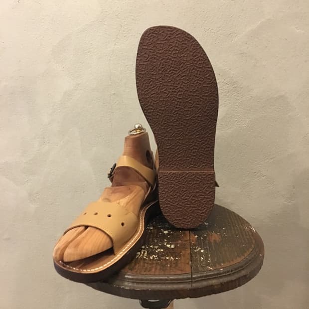 빈티지 프랑스군 샌들