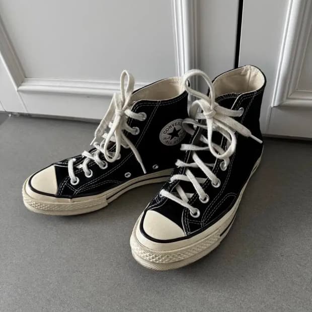 컨버스 척테일러 하이 블랙