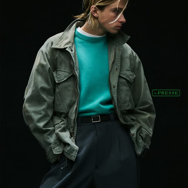 A.PRESSE 아프레쎄 N-4 DECK JACKET 4사이즈