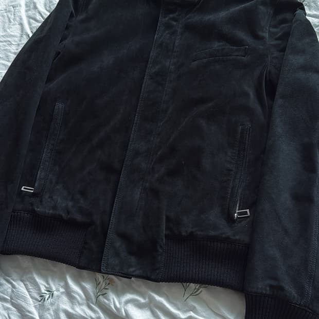 디올 옴므 양가죽 벨루어 자켓