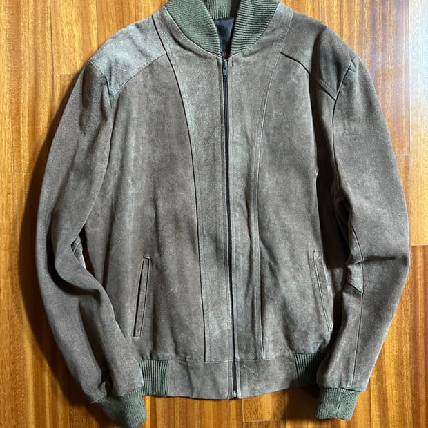 빈티지 스웨이드 자켓