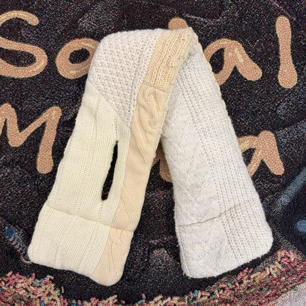 캐피탈 니트 머플러