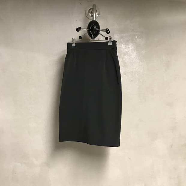 프라다 블랙 스커트 42