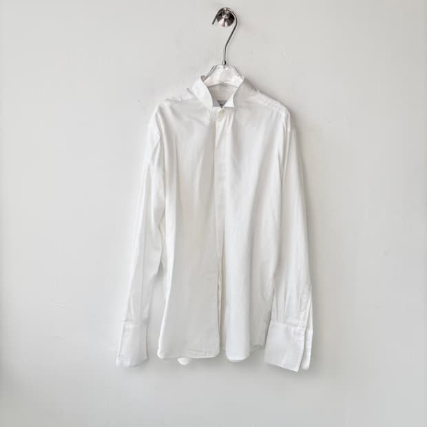 디올 롱 커프스 드레스 셔츠 