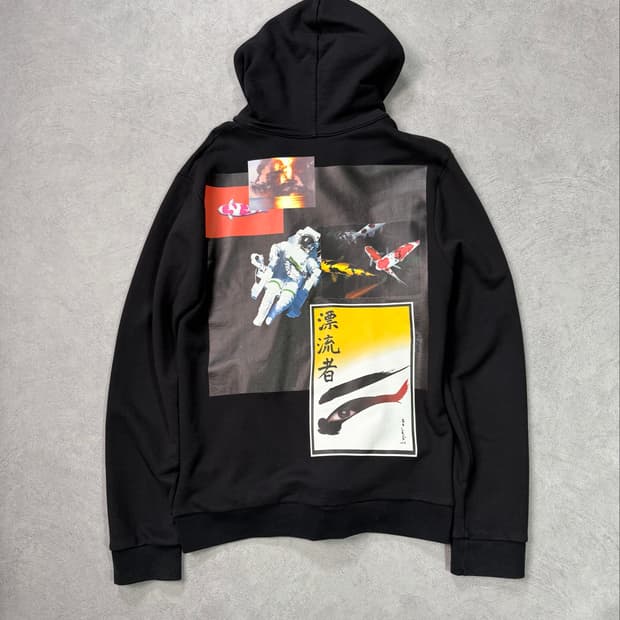 Raf Simons 2015SS Graphic Zip Hoodie