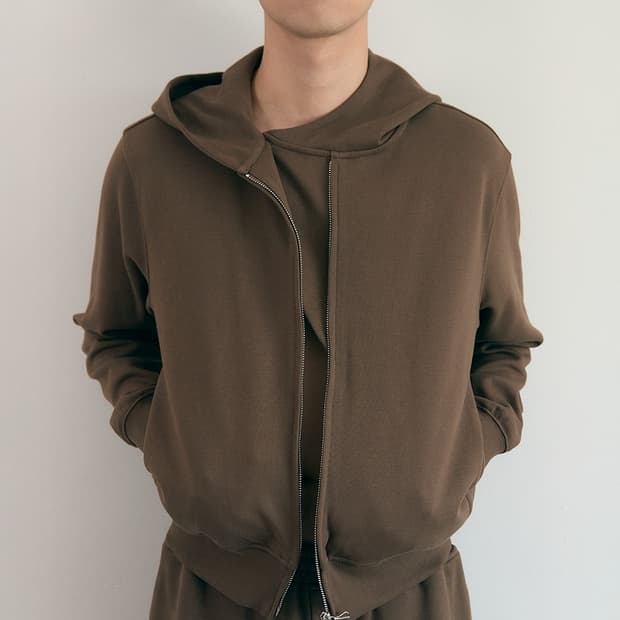 러드 llud 후드 집업 L 새상품