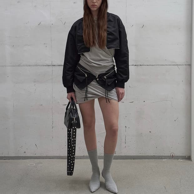 lcdctm 엘씨디씨티엠 디테처블 포켓 블루종 봄버 자켓 블랙