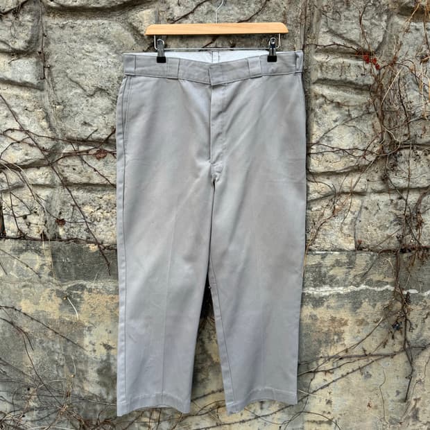 90s 디키즈 빈티지 made in usa 874 치노 팬츠 그레이