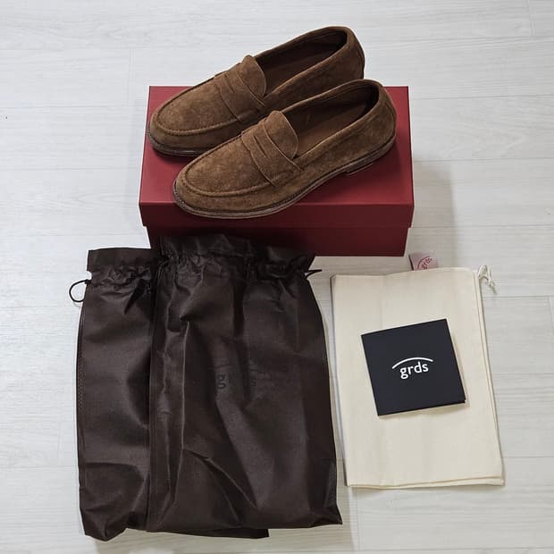 [290] 그라더스 loafer 01 suede brown