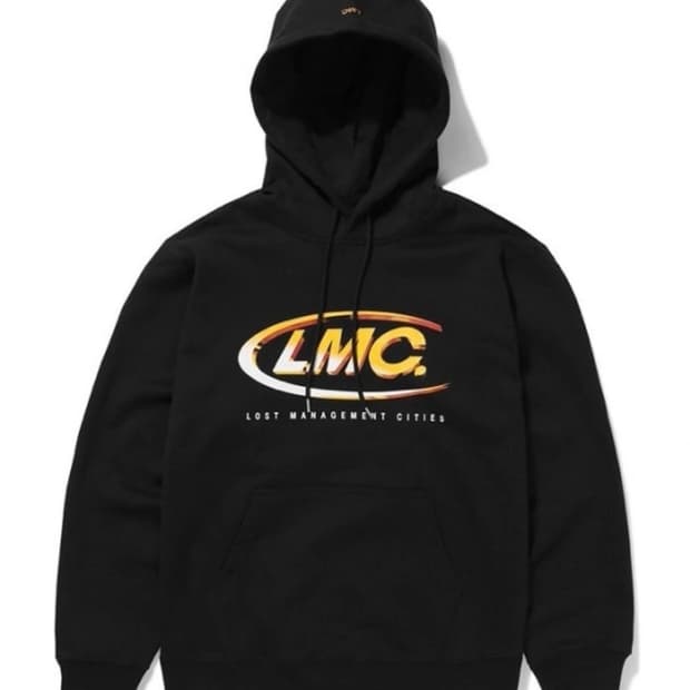 [LMC] 로고 블랙 후드티
