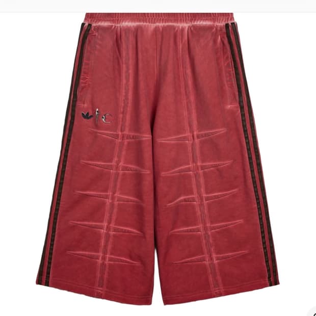 아디다스 떠그클럽 버뮤다 쇼츠 파워 레드 팬츠 L