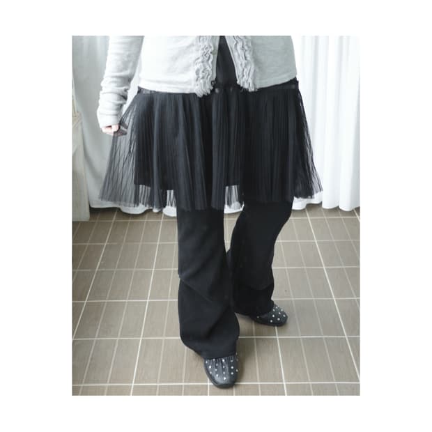 maitresse pleats sha skirt