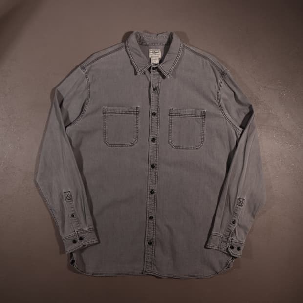 엘엘빈 코튼 워크셔츠