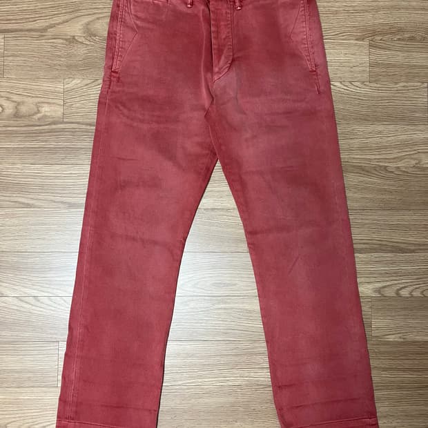 더블알엘 RRL 코튼 워싱 트윌 치노 팬츠 W31 L30