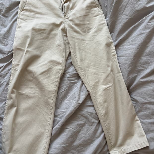 퍼스트플로어 치노 롱 ver 아이보리 46사이즈