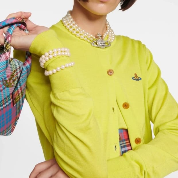 [새상품] 비비안웨스트우드 베아 가디건