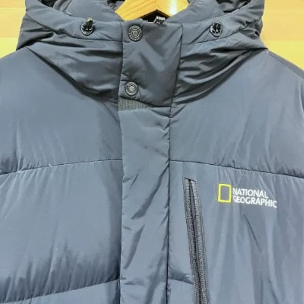 내셔널지오그래픽 남성 구스다운롱패딩 105사이즈