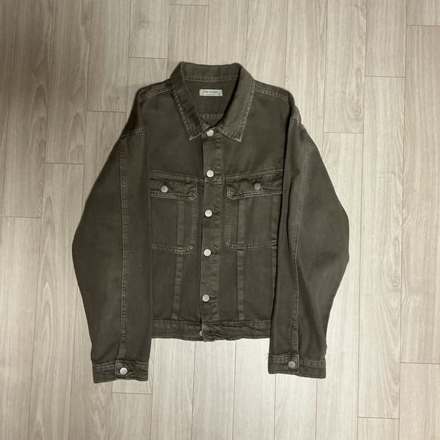 브라운 트러커 자켓