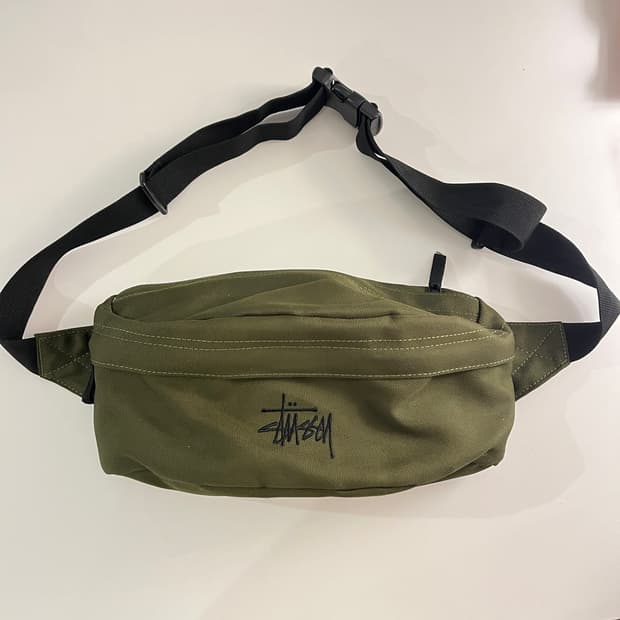스투시 힙색 웨이스트백 슬링백