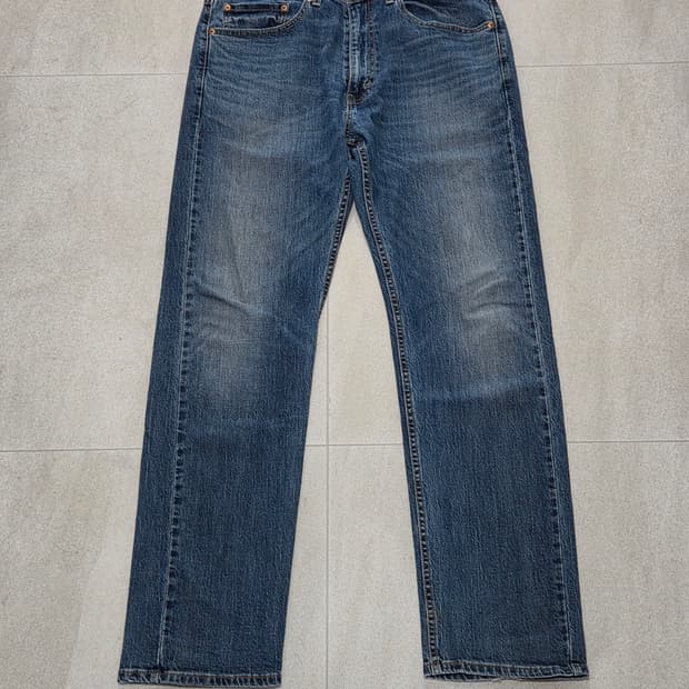 리바이스 505 데님팬츠 34